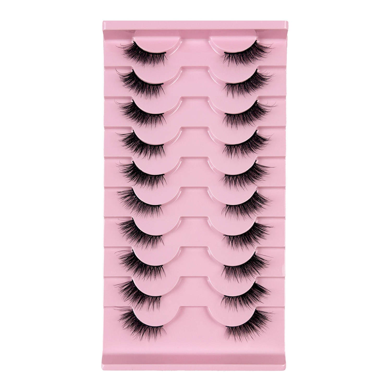 BY01 (Plateaux roses, 10 paires par paquet)