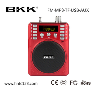 Mini amplificador de voz portátil de amplificación inalámbrica con tarjeta TF (K207BT) - Product Image 2