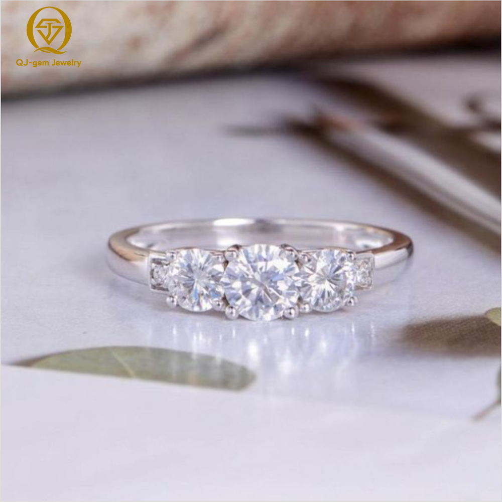 Or blanc/Diamant couleur D blanc