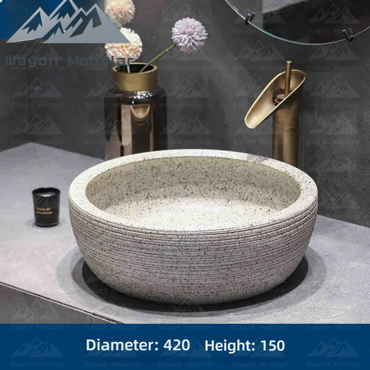 Pot à tambour de taille (sans accessoires)