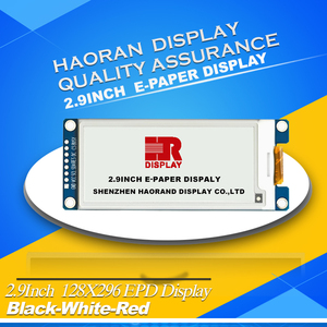 Eink-Display 2,9 "oled 128x296 Epaper-Bildschirm 128x296 SPI3/4 SSD1680 Rot 2,9 Zoll E Papier-Bildschirm für Arduino esp32