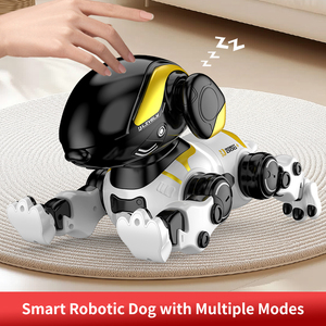 Multifunctional RC <strong>Robot</strong> Dog Interactive Light Sound Effects Early Education Voice <strong>Programming</strong> Children's <strong>Remote</strong> <strong>Control</strong> Toys - Product Image 6