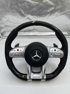 炭素繊維ハンドルメルセデスベンツ用AMG W204 W205 W211 W203 W212 W176 W213 Cla W210 W124 W177 W221 A C <span class=keywords><strong>E</strong></span> Sクラス