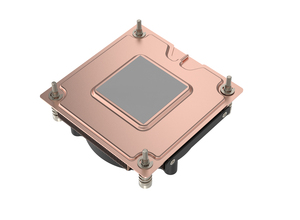 All Copper VC Heat Sink for LGA1700 1U Server Cpu Cooling Active CPU Cooler With 4pin PWM Fan 60mm CPU Vapor Chamber <strong>Heatsink</strong> - Product Image 5