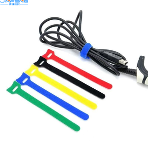 Gancho y bucle multiusos autoadhesivo elástico de Velcroes de encuadernación de cables reutilizables personalizados OEM/ODM - Product Image 4