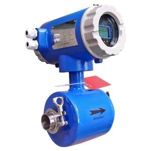 Medidor de flujo electromagnético Vortex de acero inoxidable Pantalla LCD Salida de pulso para medir agua Aceite Otros fluidos OEM personalizado - Product Image 1