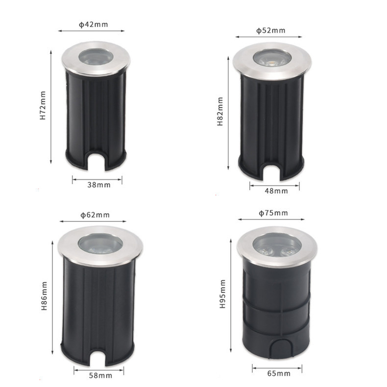 1w Onderwater Verlichting Vierkante Trappen Zwembad Verlichting Begraven Lichten Buiten Waterdicht Ster Begraven 304 Stainle Engineering