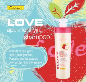 ダメージヘアLOVEアップルフォーティフィングアップルエキスシャンプー