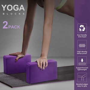Wellshow spor Yoga 5-in-1 Set ile Yoga tekerleği sırt ağrısı için EVA köpük Yoga blokları kayış ve uzatma halkası - Product Image 4