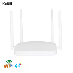 Nuevo diseño KuWFi 300Mbps enrutador de velocidad wi-fi 16 dispositivos red DC Power 4G LTE enrutador WiFi inalámbrico para uso doméstico - Product Image 1