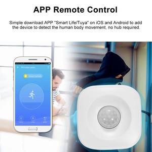 Tuya ZigBee/WiFi PIR Motion Sensor Wireless Infrared Detector <strong>Security</strong> Burglar <strong>Alarm</strong> Sensor Smart Life APP <strong>Control</strong> Compatible - Product Image 3