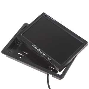 Monitor de visión trasera para coche, DC12V-24V, TFT, LCD, 7 pulgadas, RCA, 4 pines, BNC, entrada de vídeo para cámara de visión trasera, cámara de vigilancia