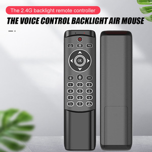MT1 2.4G Wireless Air Mouse with LED Backlight Gyroscope Fixed <strong>Code</strong> for Smart TV Remote <strong>Control</strong> Numerical <strong>Keyboard</strong> Microphone - Product Image 3