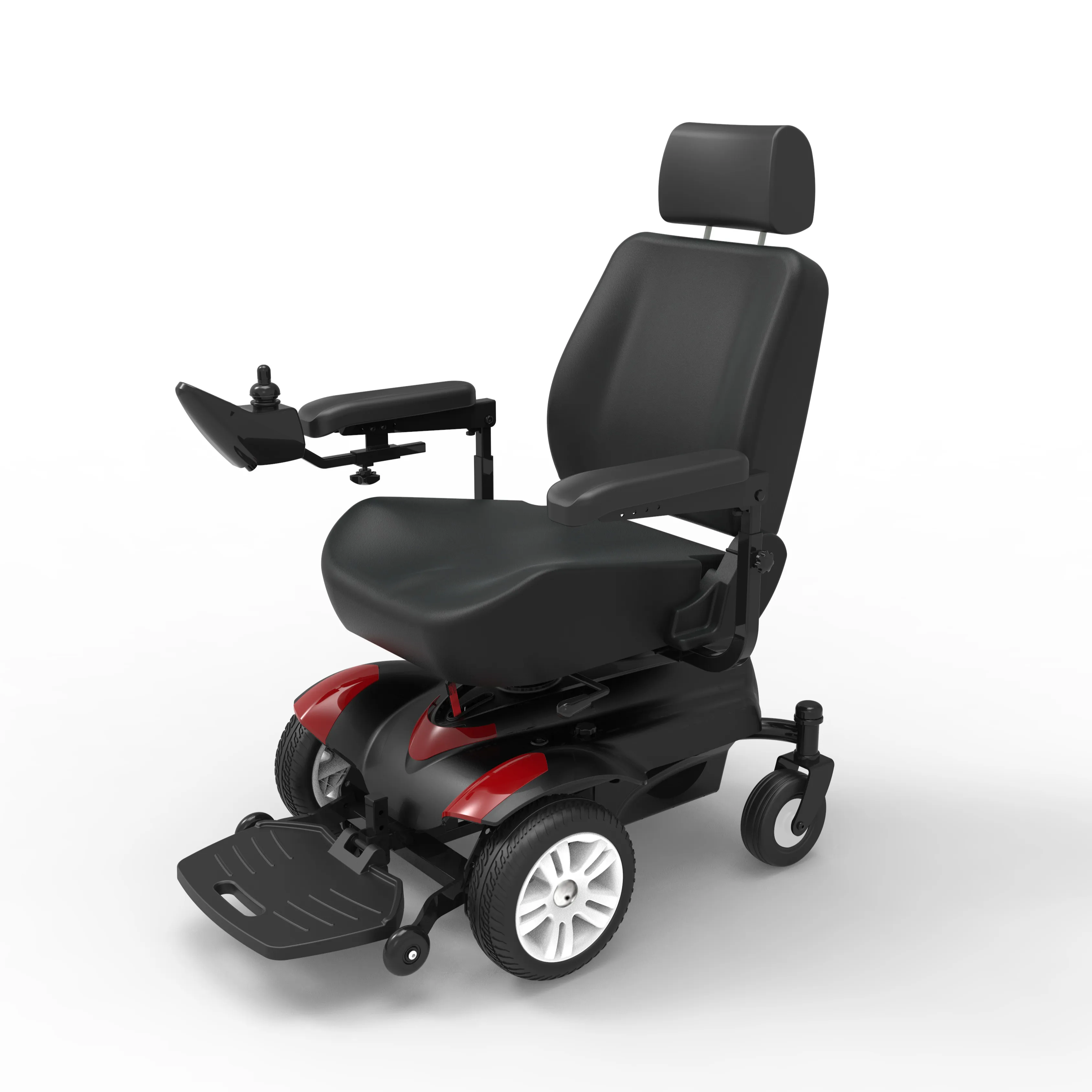 Yüksek kaliteli rahat arkadan çekişli motosiklet tekerlekli sandalye elektrikli tekerlekli sandalye güç tekerlekli sandalye diabled