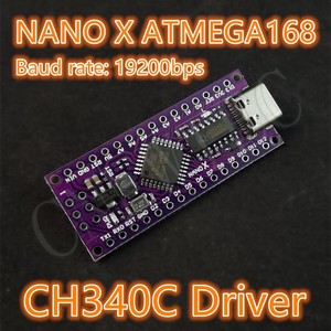 NANO X Kompatibel mit Arduino Nano V3.0 Development Board Typ C Controller mit 16MHz ATMEGA328/168 und CH340C Treiber