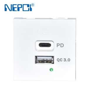 Fast Charging USB <strong>Socket</strong> Outlet 30w PD QC3.0 PC Compatible XJY-USB-17P-A/C-PD/QC USB Charger Modules - Product Image 2