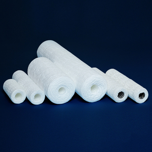 Cartucho de filtro de hilo enrollado de cuerda PP Sedimento de cuerda enrollada 5 micras 20 pulgadas - Product Image 1