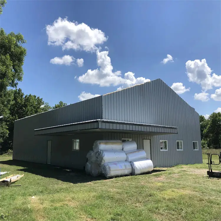 Struttura in acciaio leggero casa prefabbricata struttura in acciaio magazzino agricoltura pre made edificio