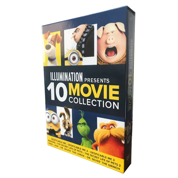 Iluminación de colección de películas, 10 colecciones de películas, venta al por mayor, envío gratis, suministro directo de fábrica