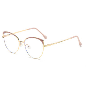 نظارات بإطار جديد للرجال والنساء نظارات مسطحة تناسب كل شيء ديكور مشاهير الإنترنت لقصر النظر وجه سادة - Product Image 5