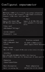 HelorPC portatile AMD R5 4500U 5600U PC 2LAN DDR4 memoria DP RJ45 NVME Bluetooth Mini Personal Computer - Product Image 5