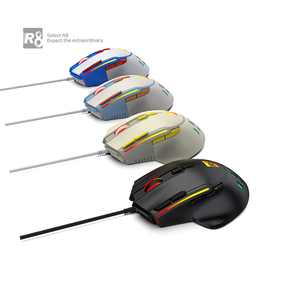 OEMシニア10Dプログラミング有線LEDライトRGBゲーミングコンピューターマウス - Product Image 3