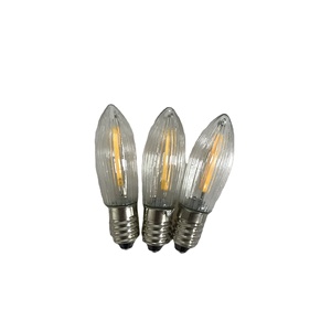 0.2W E10 köprü ampuller 8-55V için LED göstergesi mum ampul C6 Mini uyarı otomobil gösterge lambası genişlik sinyal lambası - Product Image 1