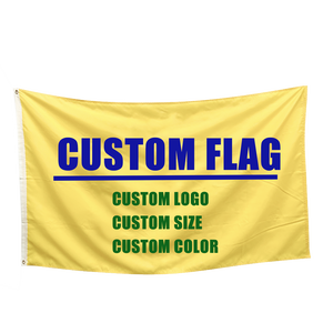 شعار مخصص في الهواء الطلق مزدوج الوجهين البوليستر النسيج حجم كبير مخصص العلم الزخرفية الإعلان العلم - Product Image 1