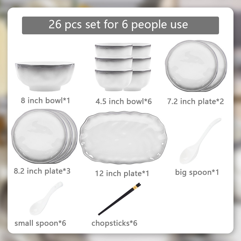 gray-26 pcs