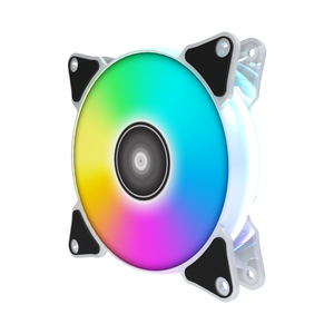 Ventilador de refrigeración RGB para ordenador de escritorio, cambio de Color arcoíris, ventilador silencioso RGB para ordenador - Product Image 3