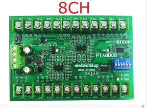 Termopar PT100 de 8 canales RTD RS485 Módulo de sensor de temperatura Placa Modbus RTU Colector de módulo de adquisición de temperatura 500 - Product Image 5
