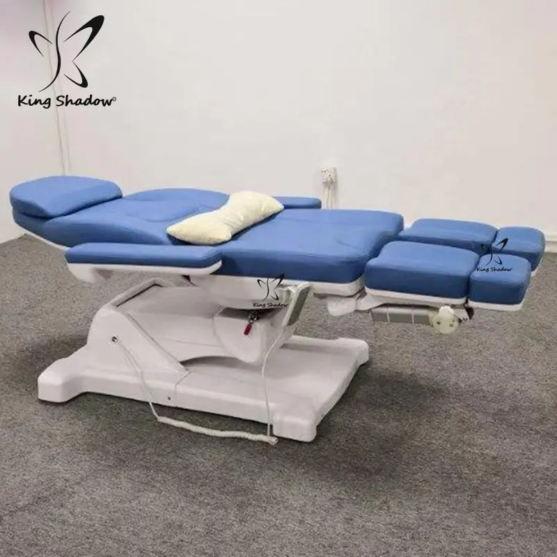 Kings hadow Modern Electric Facial Spa Bett Massage tisch 3 4 Motoren Blue Beauty Tattoo Chair