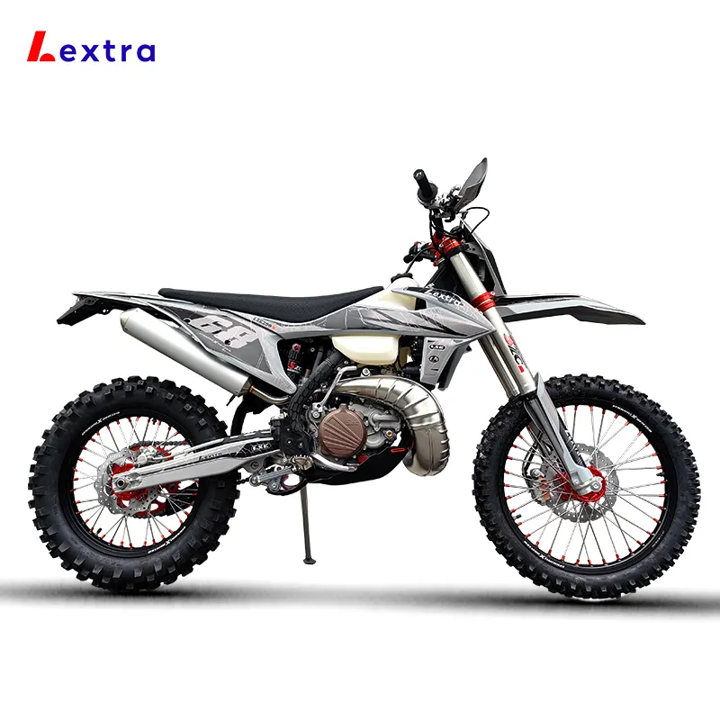 Lextra LXK300M с рычажным механизмом 300cc 2T мощный двигатель для взрослых внедорожник Мото Кросс 2-х тактный внедорожный мотоцикл Байк для внедорожников 300cc