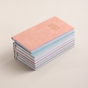 BECOL, nuevo diseño, Bloc de notas impreso personalizado, cubierta de cuero PU, Bloc de notas, Mini planificador de horarios, cuaderno de escritura para regalo de negocios - Product Image 4