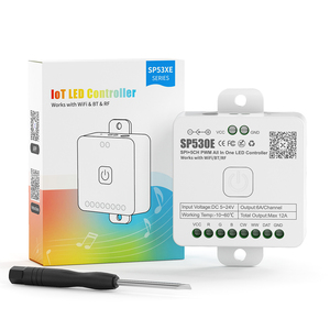 BTF-LIGHTING SP530E RGBCCT все в одном WiFi Alexa Google Home диммер CCT RGB RGBW RGBCCT PWM SPI Blue tooth светодиодный контроллер - Product Image 1