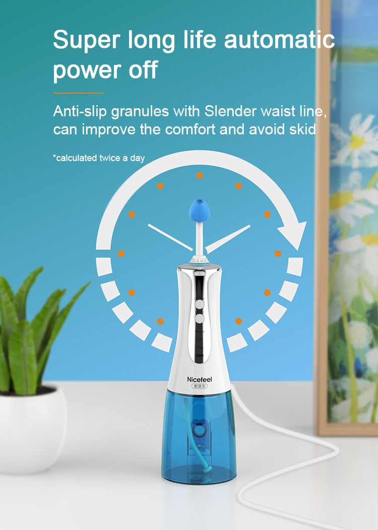 Electric Nasal Irrigator 300ml cordless nasal nose cleaner for releasing allergic rhinitis NJ1521