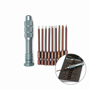 ชุดกล่องเครื่องมือ9ใน1 RC ไขควงขนาดเล็ก HEX Torx สำหรับ RC รถเรือโมเดลเครื่องมือ - Product Image 1