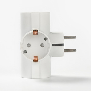 <strong>EU</strong> Standard Power <strong>Adapter</strong> European German Extended 1 to 3 Conversion <strong>Plug</strong> Conversion Socket for Home Office - Product Image 6