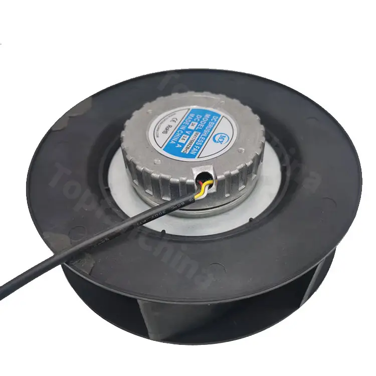 Ventilador centrífugo industrial de 175 mm de diámetro, 175x69mm, 0 ~ 10V, PWM, EC, 230V, impulsor motorizado para ERV/HRV
