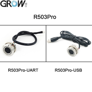 GROW R503Pro UART/USB 1500 Capacity Waterproof <strong>Capacitive</strong> Fingerprint Scanner <strong>Sensor</strong> RGB LED for Access Control <strong>Arduino</strong> Free SDK