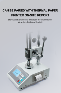 Elektronische digitale Last prüfmaschine Automatisches Dynamometer LCD-Display Feder spannungs kompression slast prüfung 1 Jahr - Product Image 6