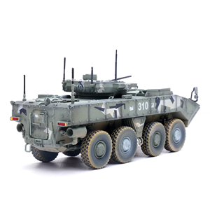 1 72 Scale P12221PD Russian Boomerang IFV Armored Vehicle <strong>Model</strong> Green Digital Coating Rotatable Wheels Unisex Metal Finished - Product Image 3