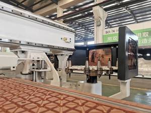 Máquina automática de tallado de carpintería 1325, enrutador MDF de proceso, enrutador Cnc DE TRABAJO DE MADERA PARA PUERTAS de armarios y muebles - Product Image 3