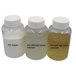 Hiệu suất cao bê tông phụ gia <span class=keywords><strong>PCE</strong></span> polycarboxylate superplasticizer bột lỏng giá - Product Image 2