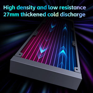SNOWMAN 240mm RGB Water Cooling <strong>System</strong> High Performance Processor Liquid Cooler with Silent <strong>Operation</strong> Air Radiator <strong>Computer</strong> Use - Product Image 3