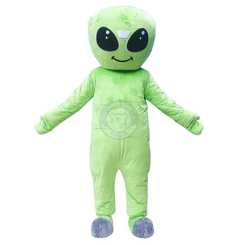 Costume da mascotte alieno usato personaggio dei cartoni animati Qiman per adulti in vendita