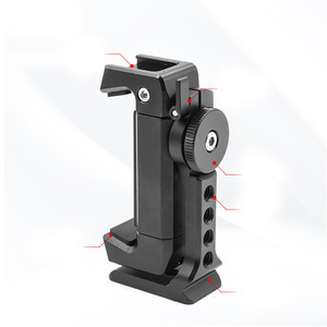 Cell Phone Matel Holder <strong>Mount</strong> Bracket Adapter Clip for Tripod Monopod Stick Stabilizer Camera Accessories - Product Image 1