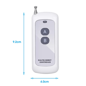 Telecomando a lungo raggio modulo RF 433mhz telecomando con Antenna 2 pulsanti codice di apprendimento 1527 - Product Image 2