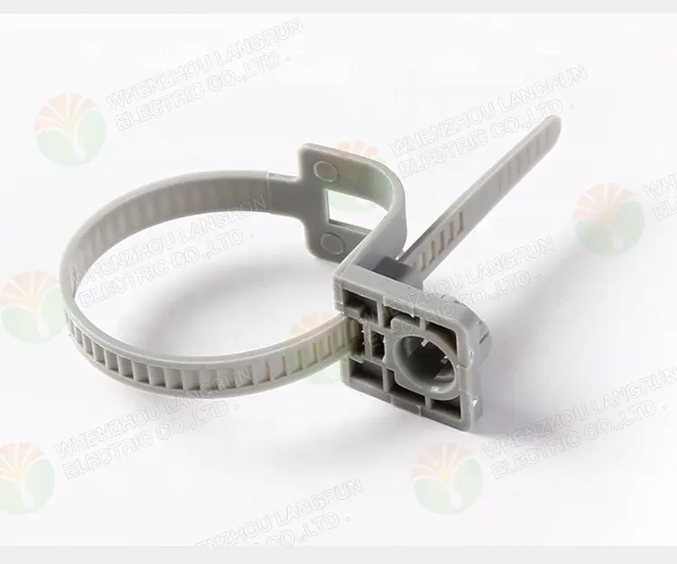 2021 Hot selling Grey Nylon cable tie KPP011-99060 M5 Screw nut Zip Ties Dimension 160 * 6 *1.2mm