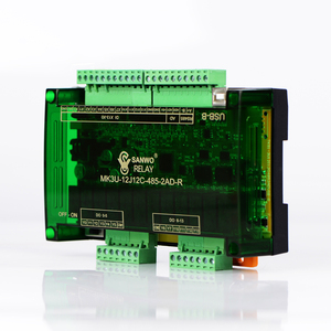 Punto de inventario original de fábrica, 12 canales Fx3U MR output entrada, salida PLC Módulo de Control de programación, novedad de 100%